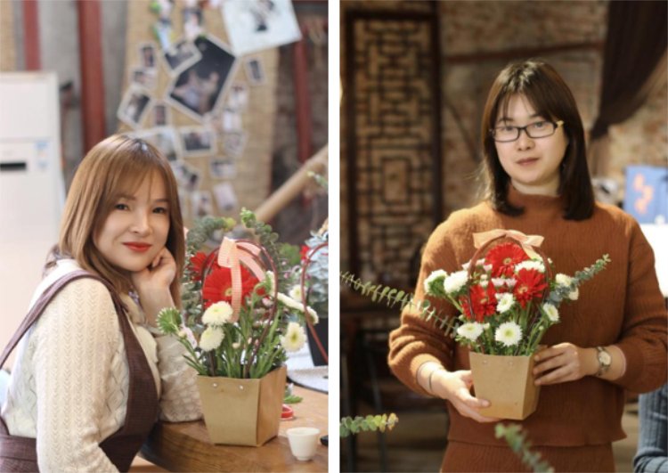 芳华绽放”女神节插花品茶活动
